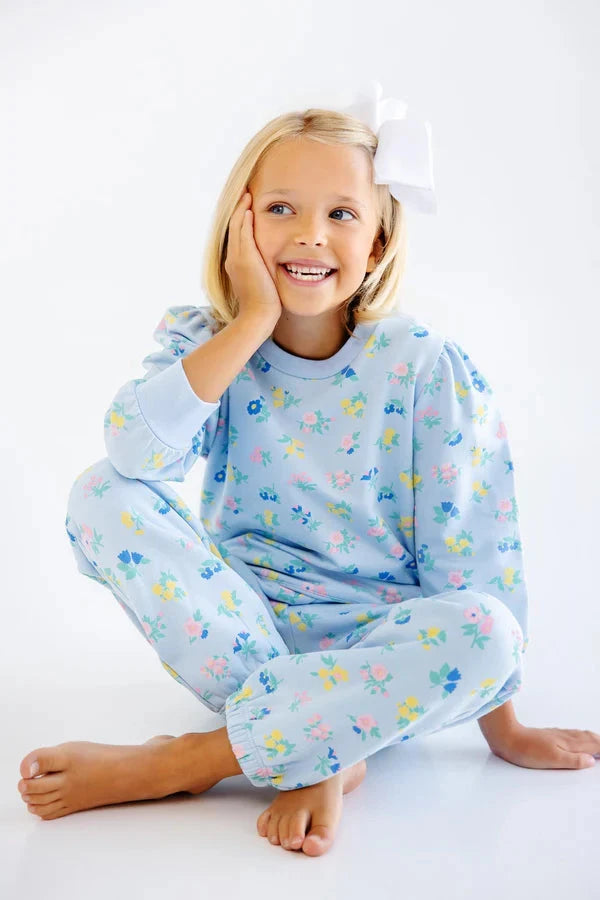 Gates Sweeney Sweatpants - Little London Flowers Girl Pants Beaufort Bonnet 