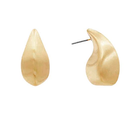 Geometric Teardrop Earrings Womens Earrings Golden Stella 