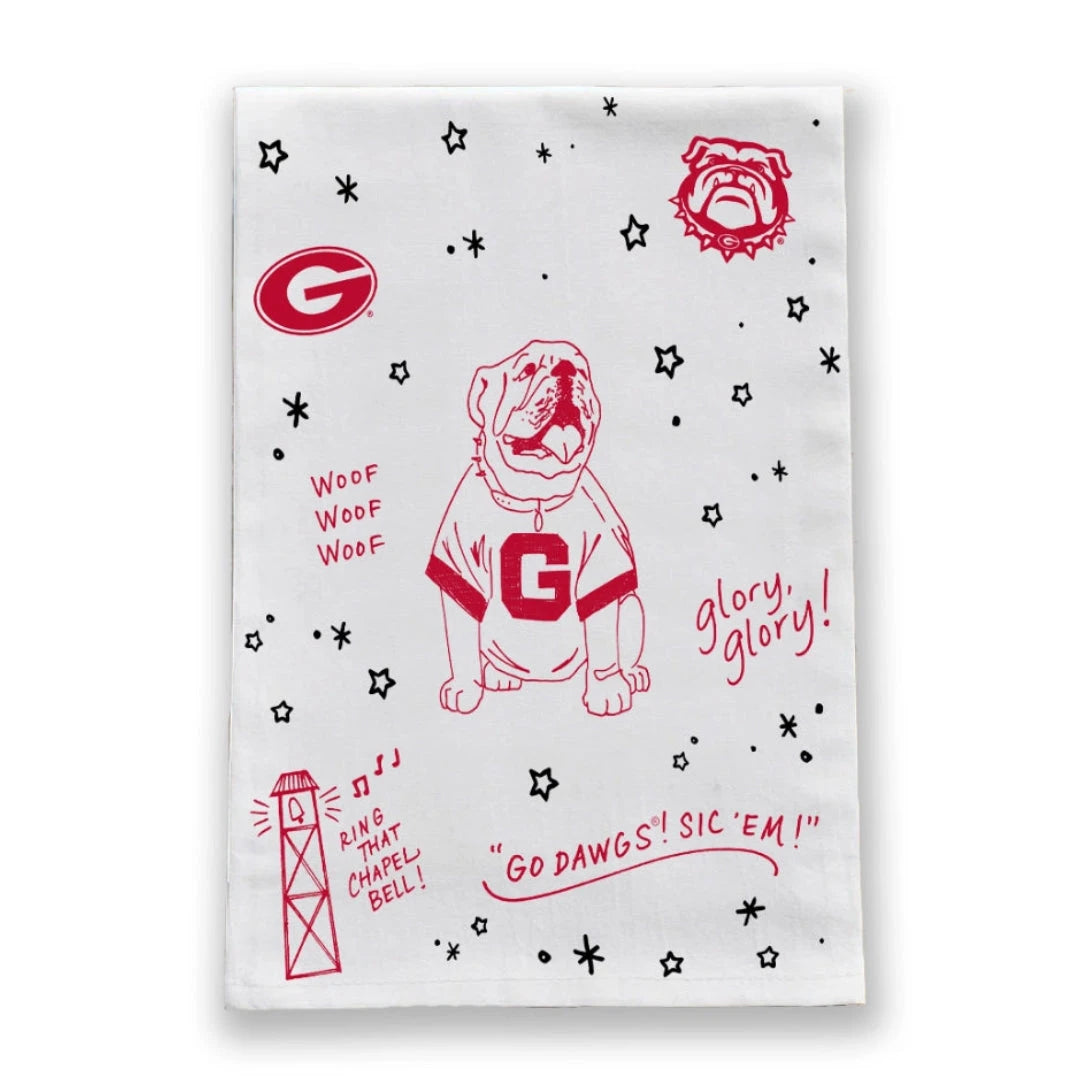 Georgia Confetti Tea Towel Kitchen Towel Valiant Gifts Inc 