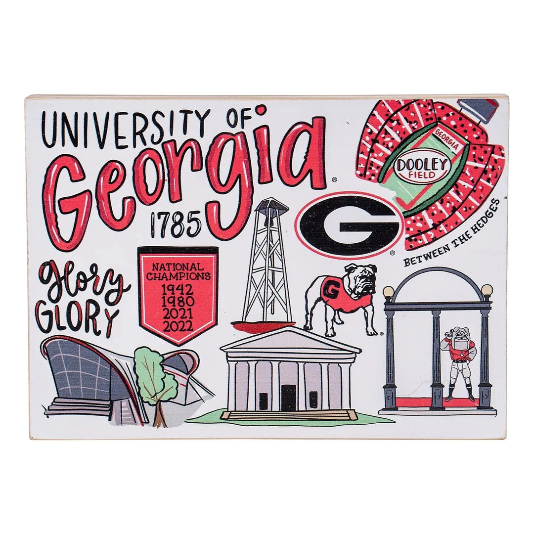 Georgia Icon Block Home Decor Glory Haus 