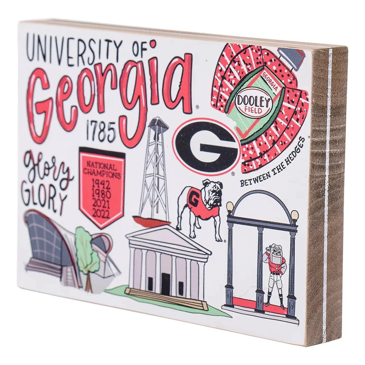 Georgia Icon Block Home Decor Glory Haus 