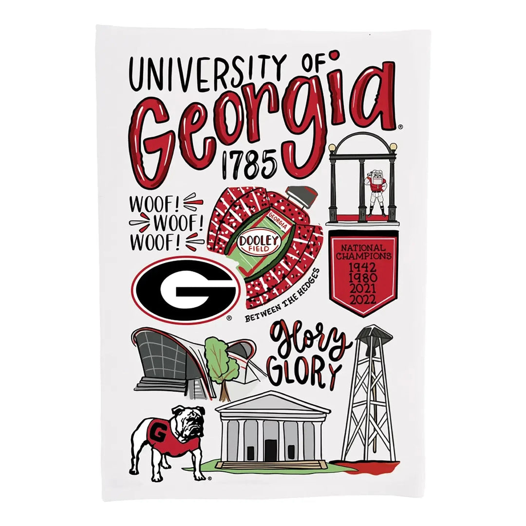 Georgia Icon Tea Towel Kitchen Towel Glory Haus 