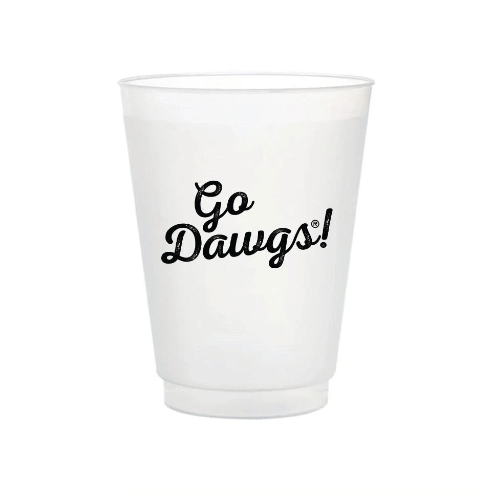 Georgia Logo Flex Cup Shatterproof Cups Valiant Gifts Inc 