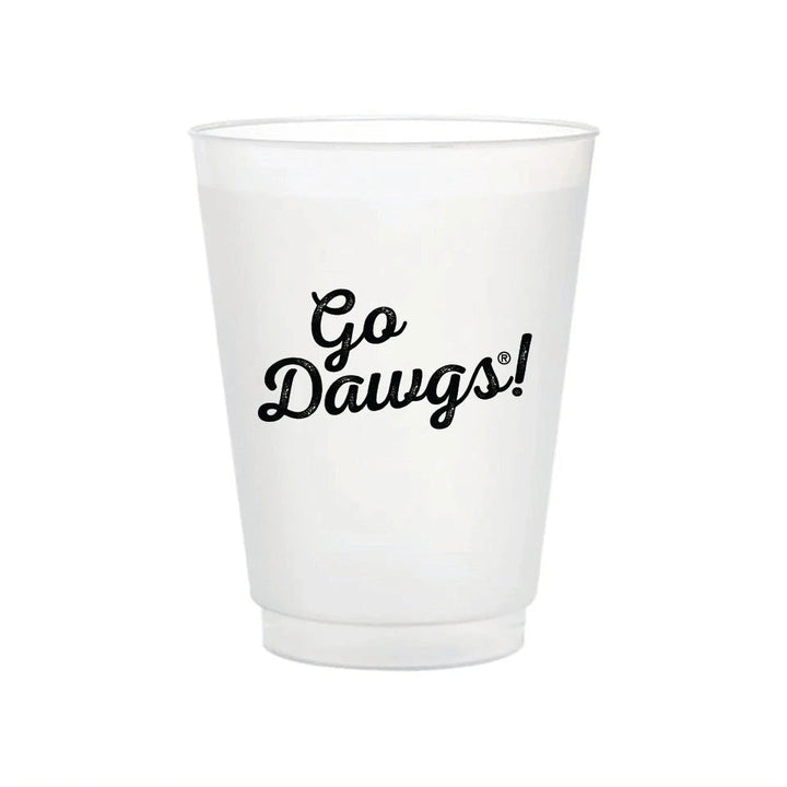 Georgia Logo Flex Cup Shatterproof Cups Valiant Gifts Inc 