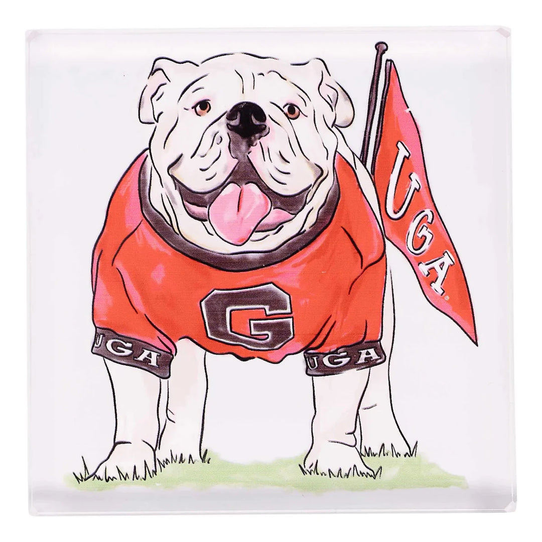 Georgia Mascot Napkin Weight Napkin Holder Glory Haus 