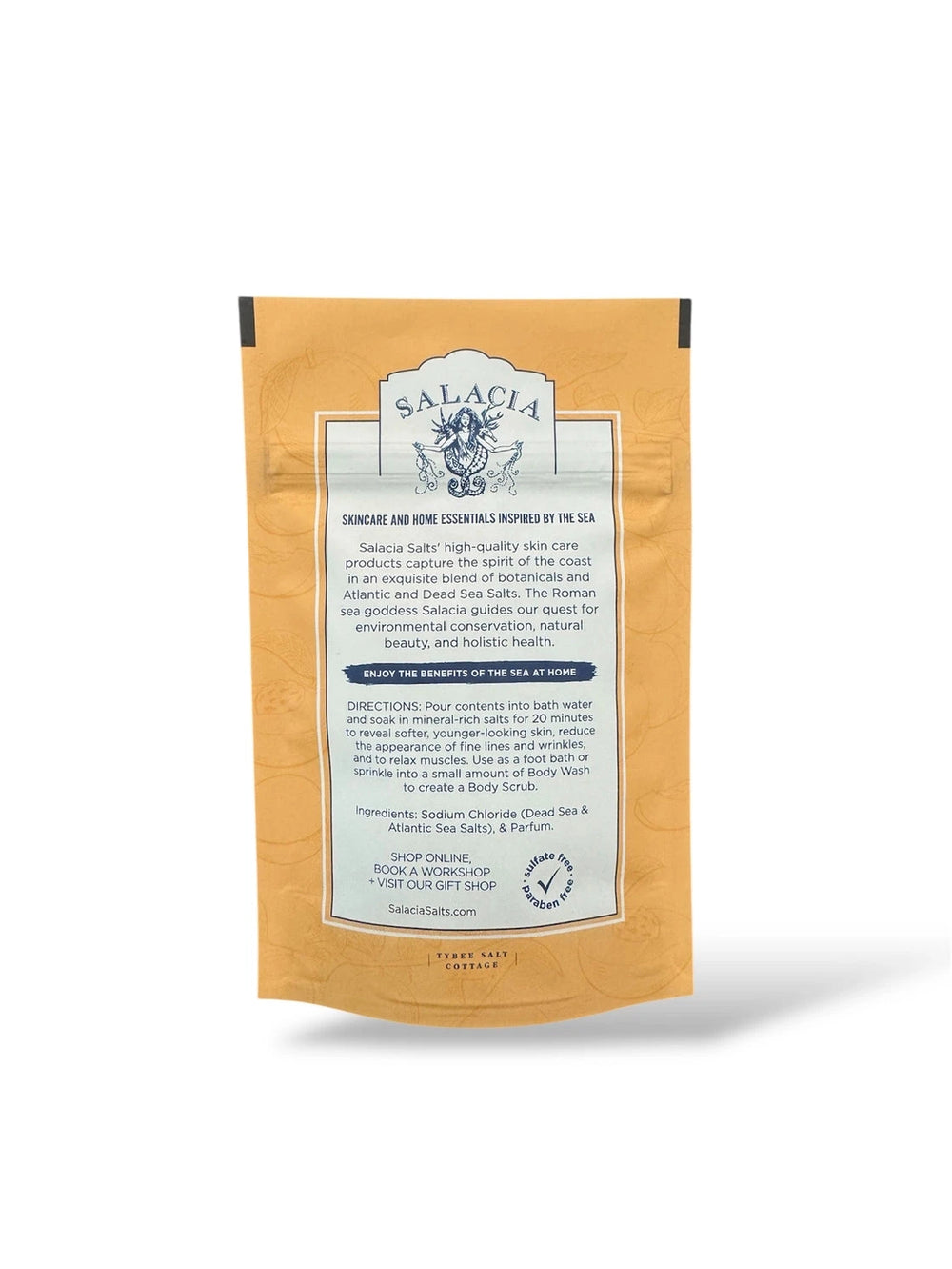 Georgia Peach Salt Soak Bath Salt Salacia Salts 