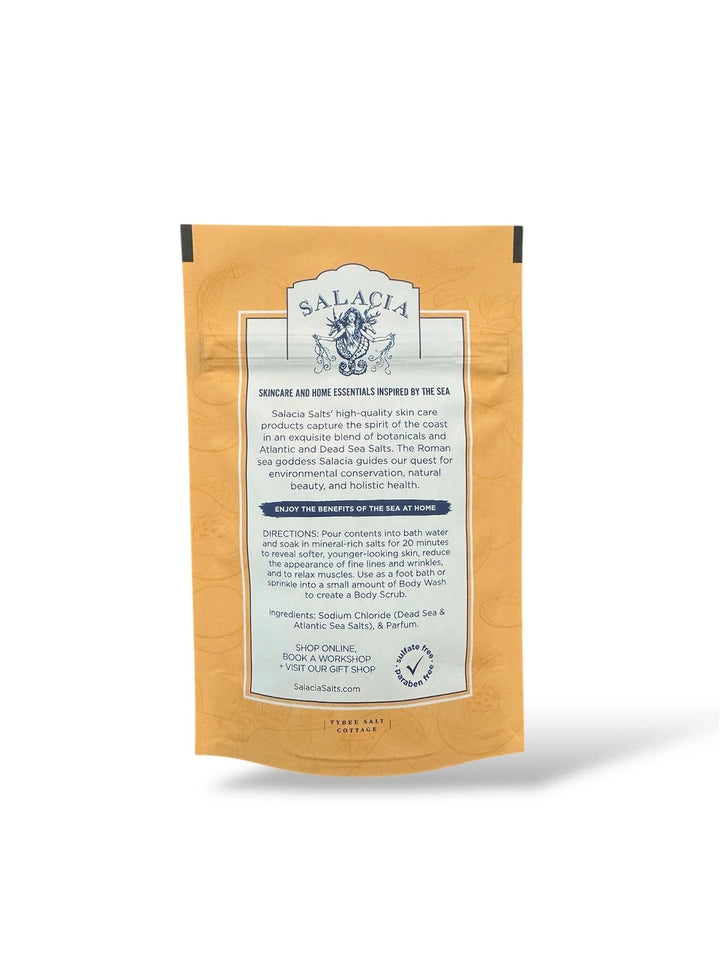 Georgia Peach Salt Soak Bath Salt Salacia Salts 