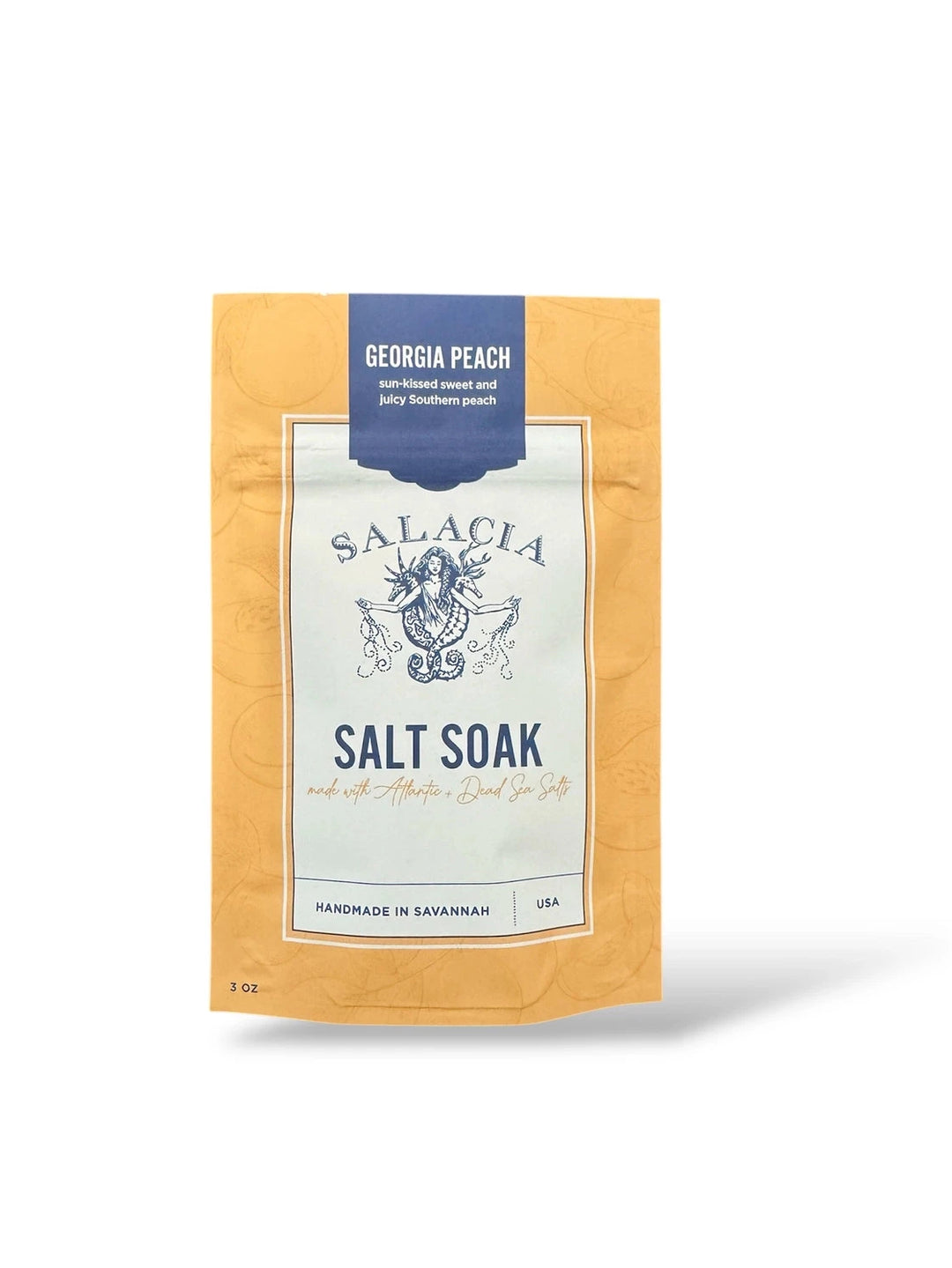 Georgia Peach Salt Soak Bath Salt Salacia Salts 