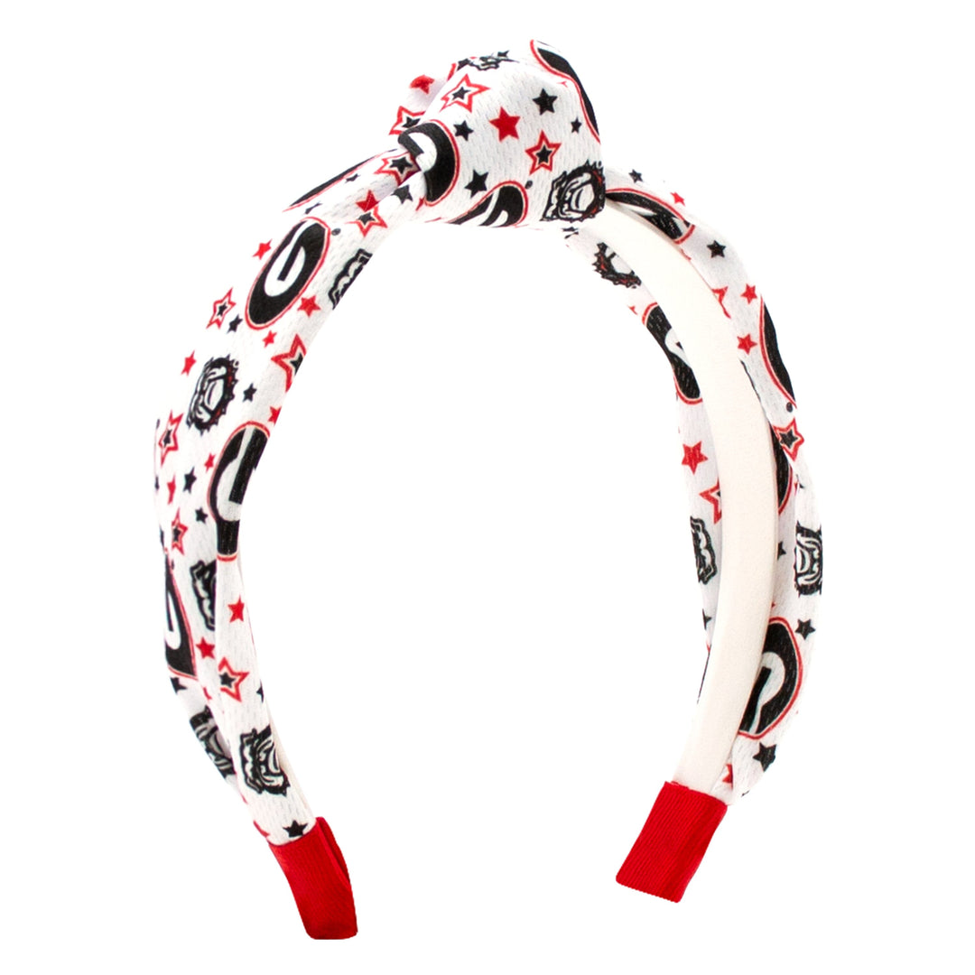 Georgia Print Knot Headband Girl Headband WeeOnes 