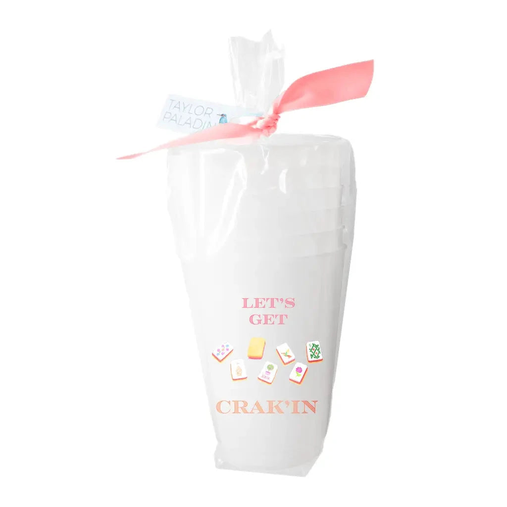 Get Crackin' Frosted Cup - Set of 8 Shatterproof Cups Taylor Paladino 