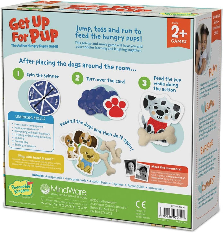 Get Up for Pup Game Activity Toy MindWare 