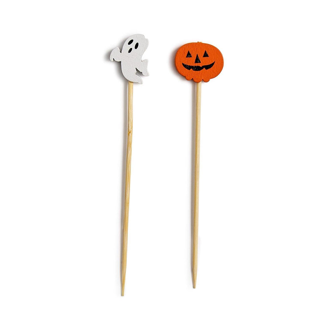 Ghost Pick Holder with 20 Picks Toothpicks Two's Company 