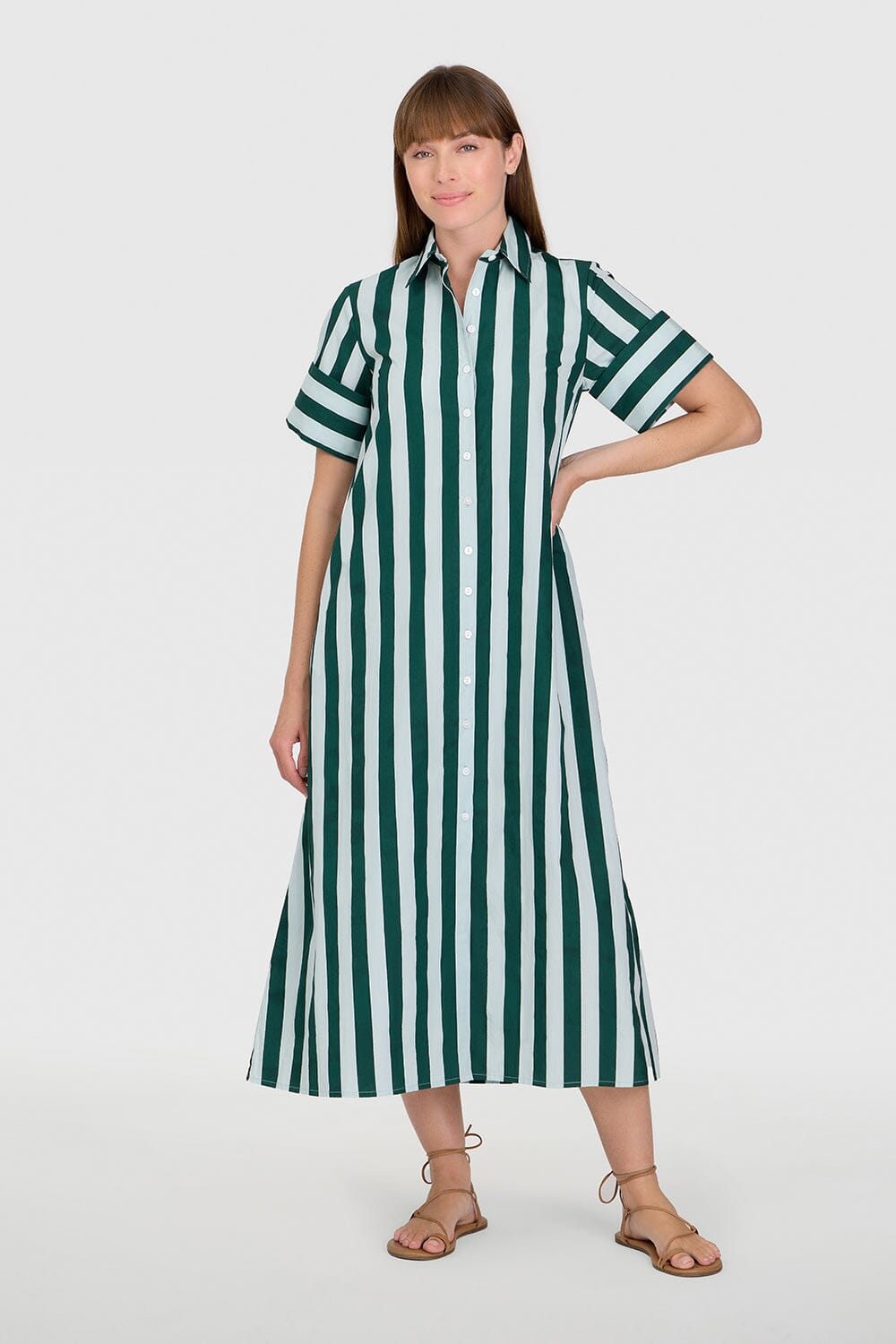 Gibbons Dress - Dunlin Stripes Womens Dress Livro 