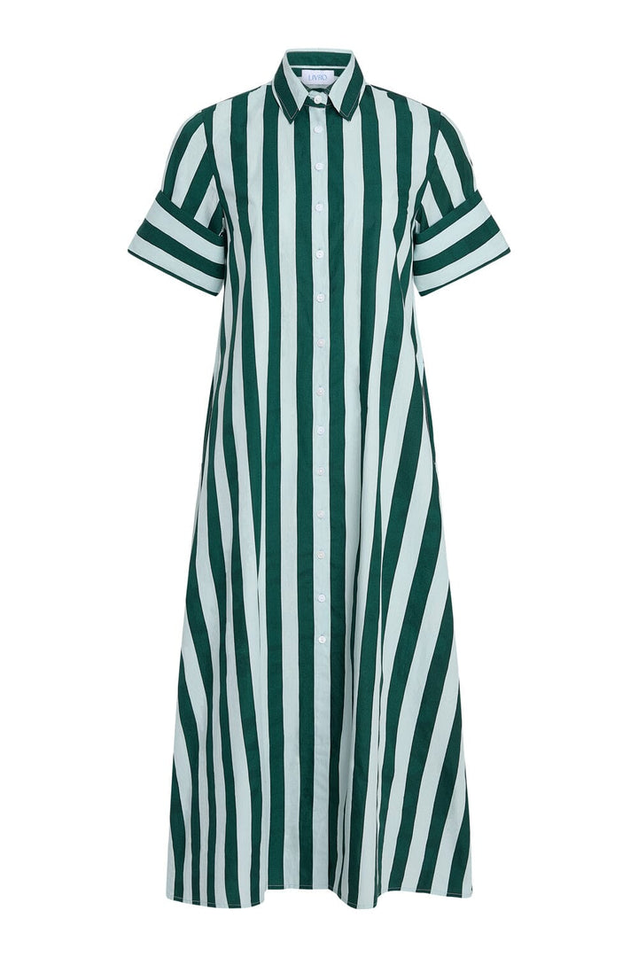 Gibbons Dress - Dunlin Stripes Womens Dress Livro 