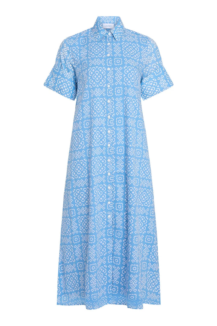 Gibbons Dress - Lanai Tile Womens Dress Livro 
