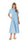 Gibbons Dress - Seaside Blue Womens Dress Livro 