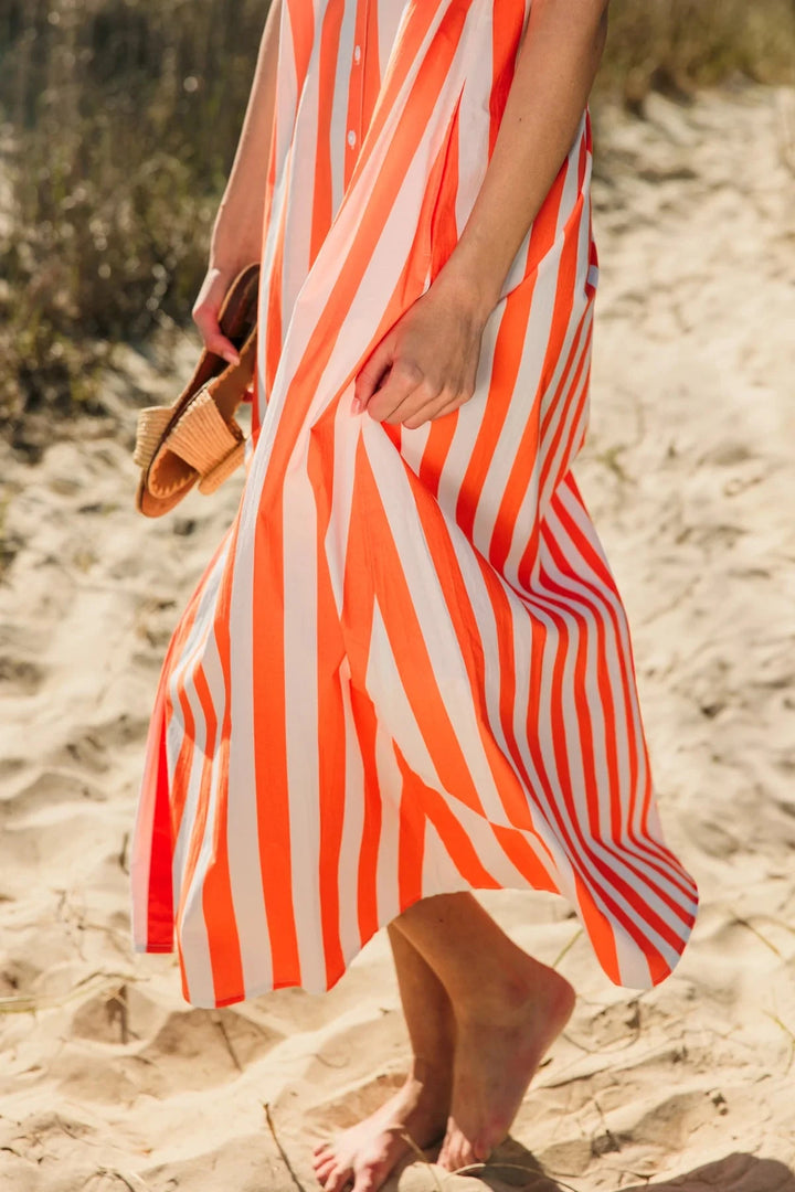 Gibbons Dress - Sunny Stripes Womens Dress Livro 