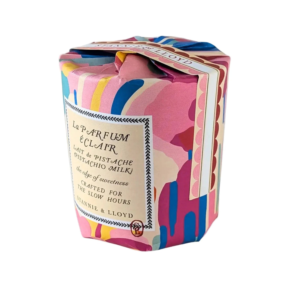 Gift Wrap Candle - Happy Abstract Candle Stannie and Lloyd 