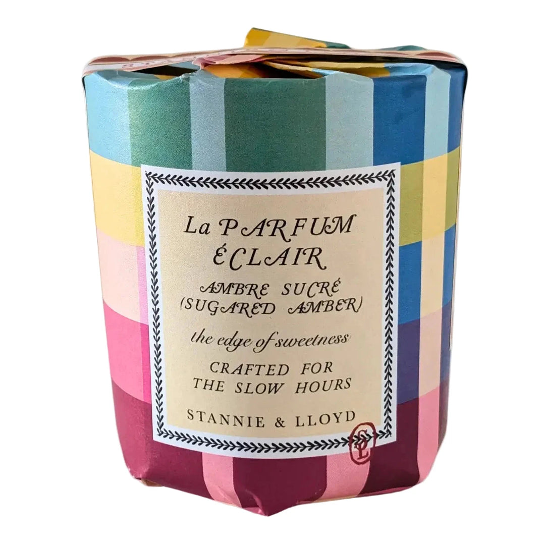 Gift Wrap Candle - Madras Plaid Candle Stannie and Lloyd 