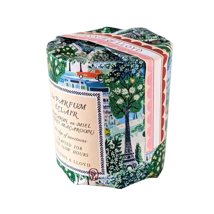 Gift Wrap Candle - Paris Afternoon Candle Stannie and Lloyd 