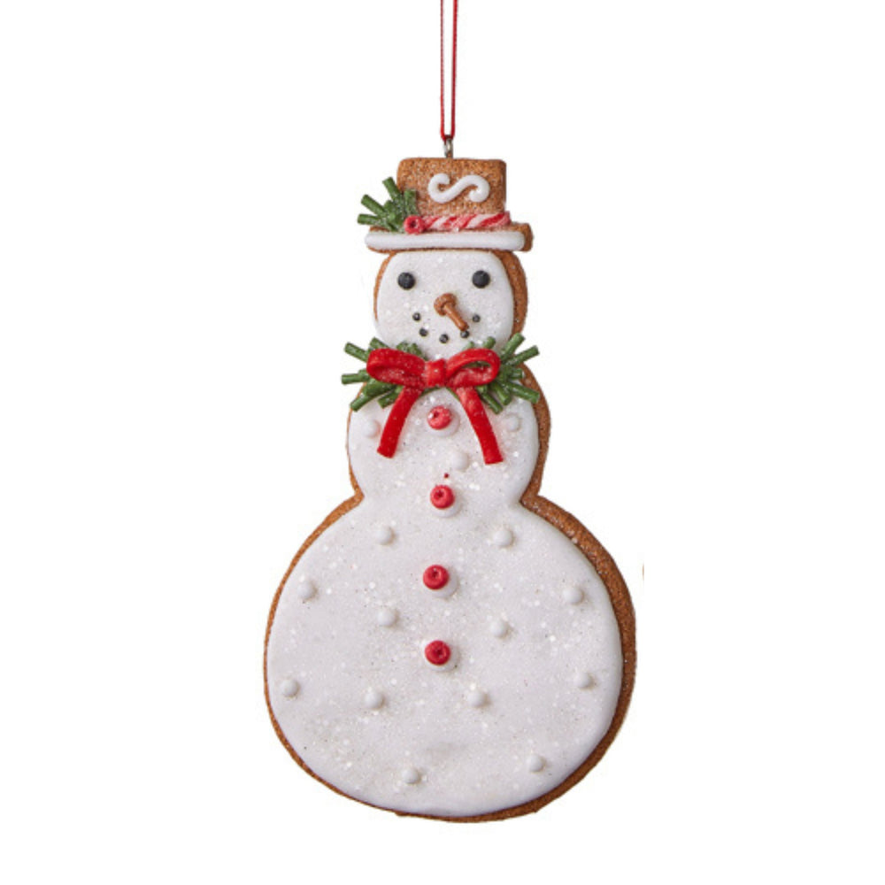 Gingerbread Cookie Ornaments Christmas Ornament RAZ Snowman 