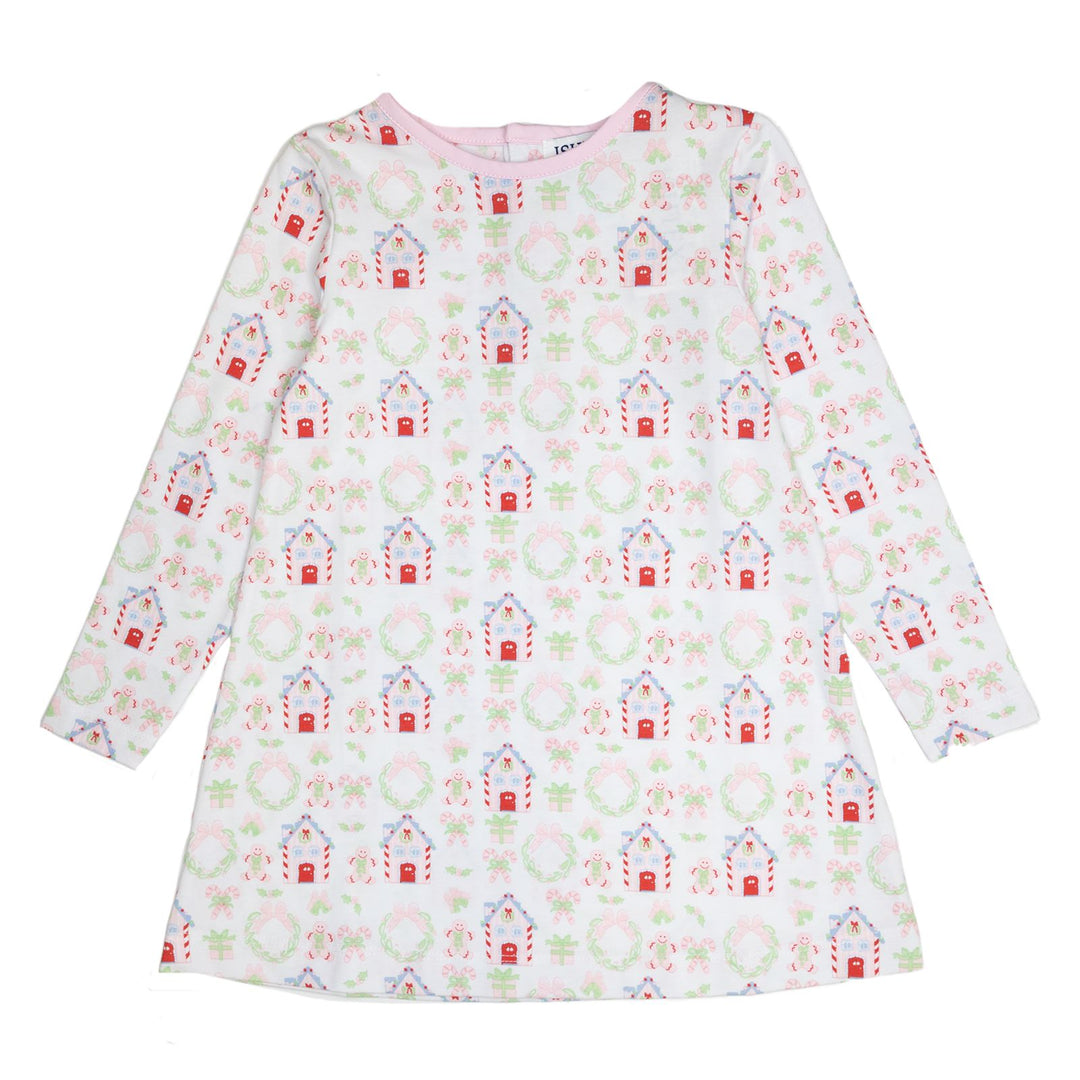 Gingerbread Play Dress Girl Dress Ishtex 