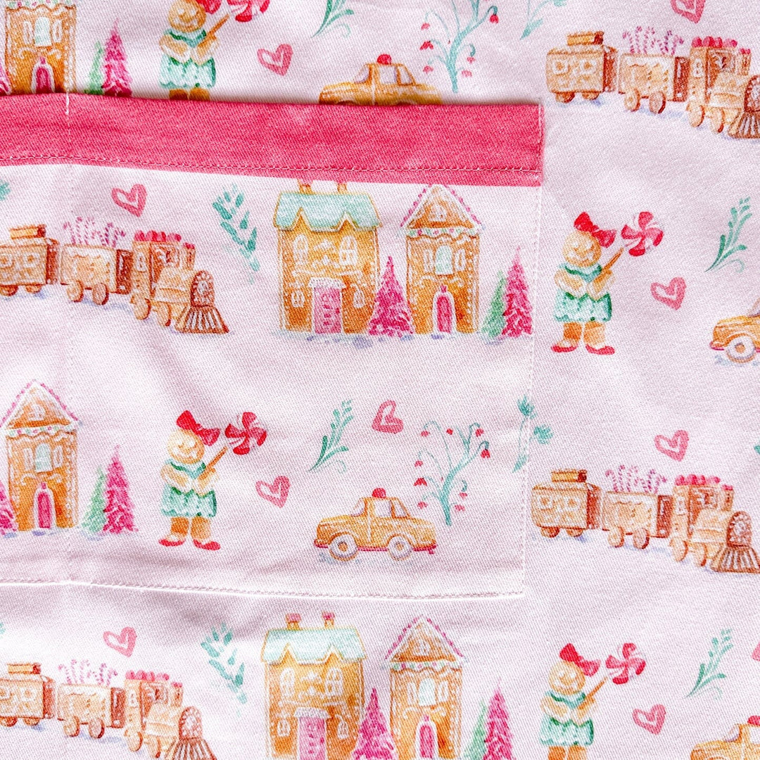 Gingerbread Village Apron - Mommy and Me Apron Taylor Paladino 