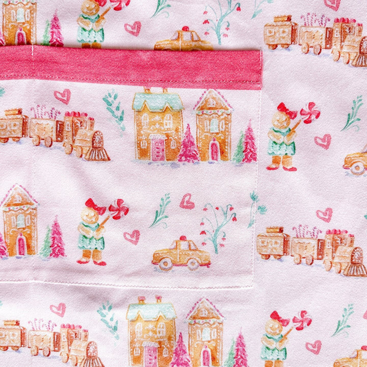 Gingerbread Village Apron - Mommy and Me Apron Taylor Paladino 
