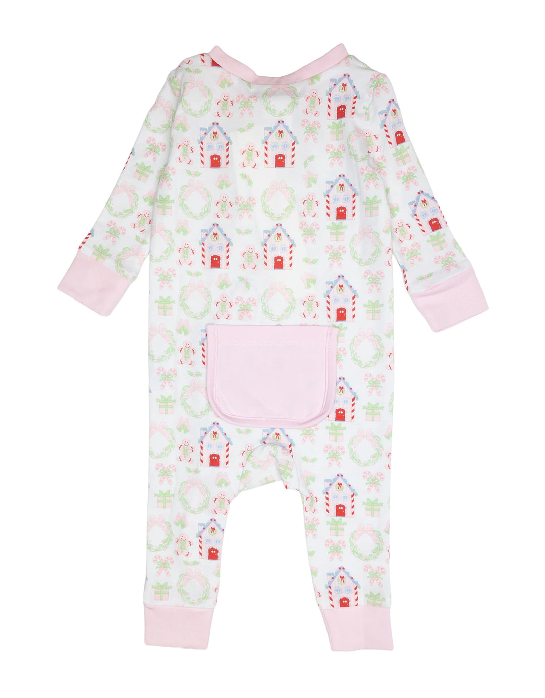 Gingerbread Zipper Pajamas Girl Pajamas Ishtex 