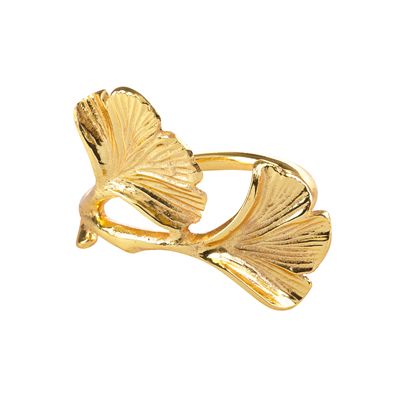 Ginko Napkin Ring Napkin Rings Saro 