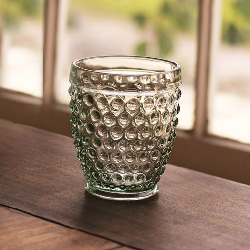 GLASS Hobnail Double Old Fashioned - Set of 4 Drinkware Beatriz Ball 