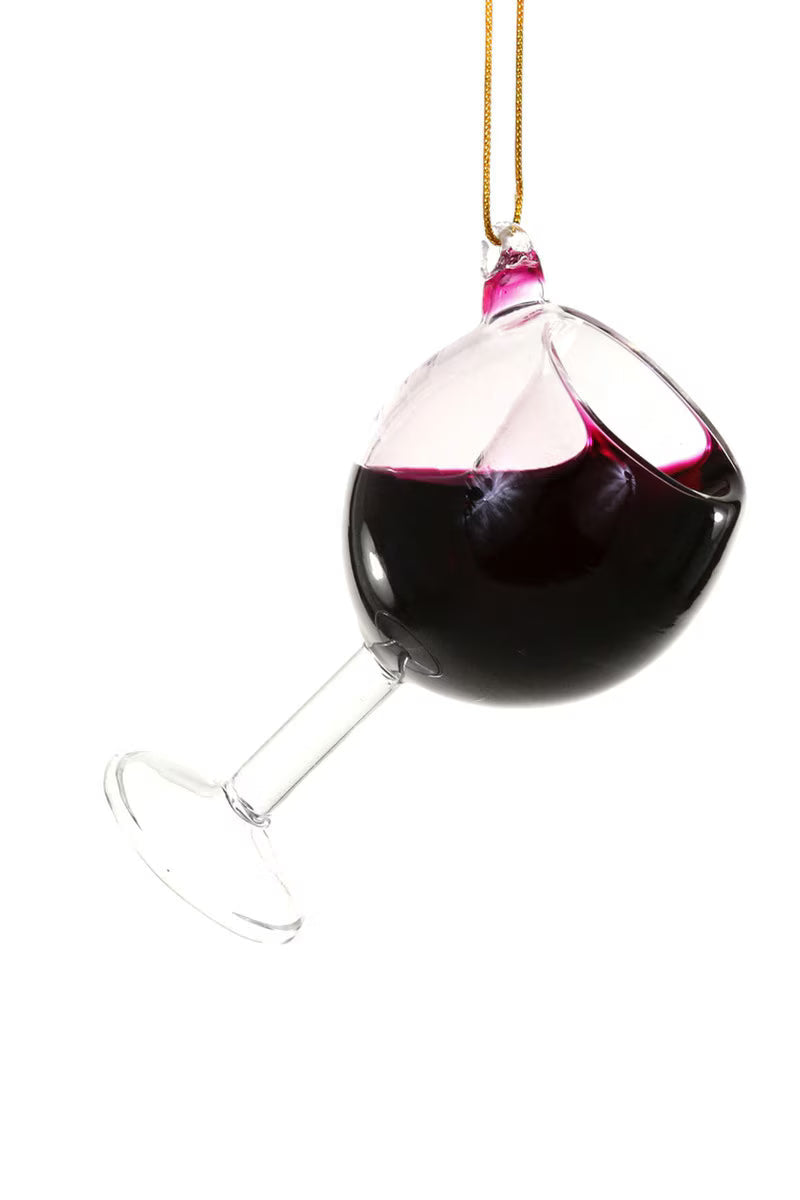 Glass of Wine - Cabernet Christmas Ornament Cody Foster 
