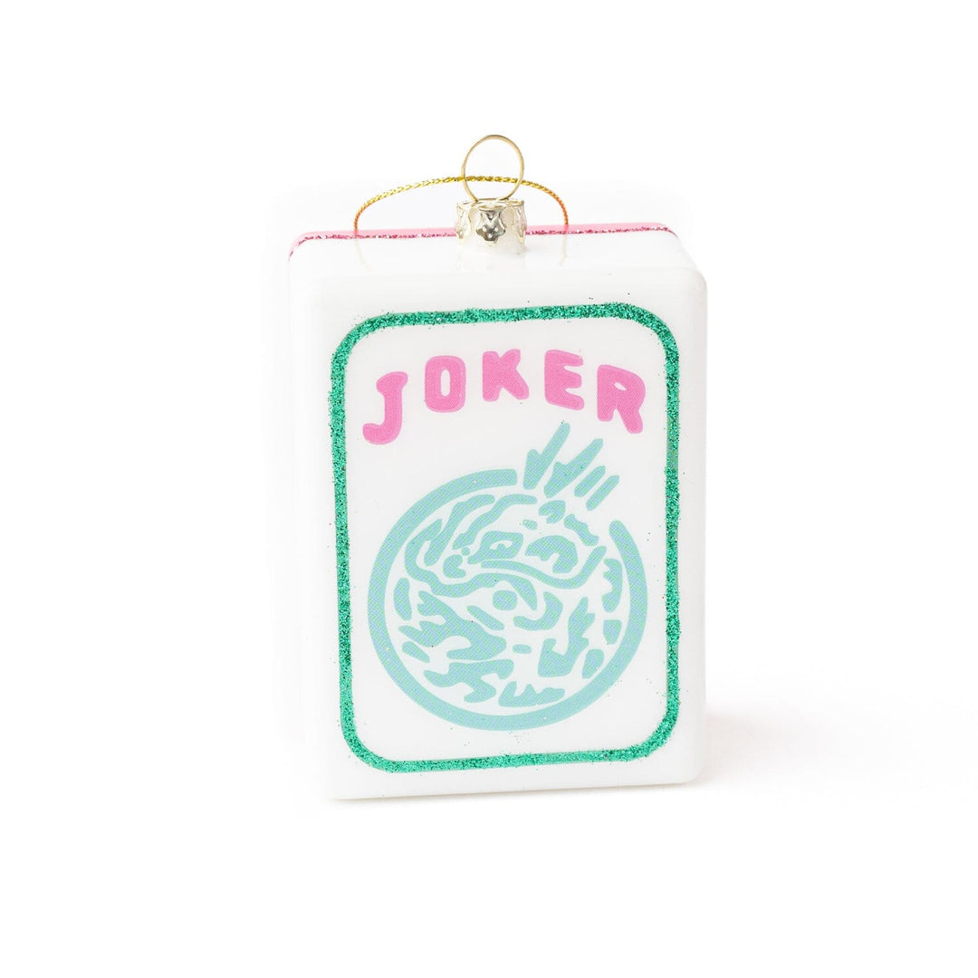 Glass Ornament - Large Mahjong Tile Ornament 8 Oak Lane 
