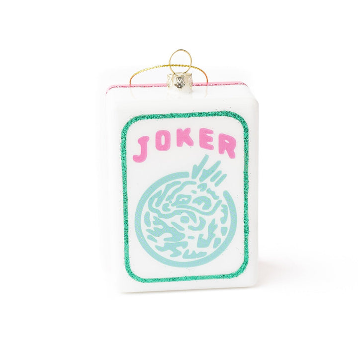 Glass Ornament - Large Mahjong Tile Ornament 8 Oak Lane 