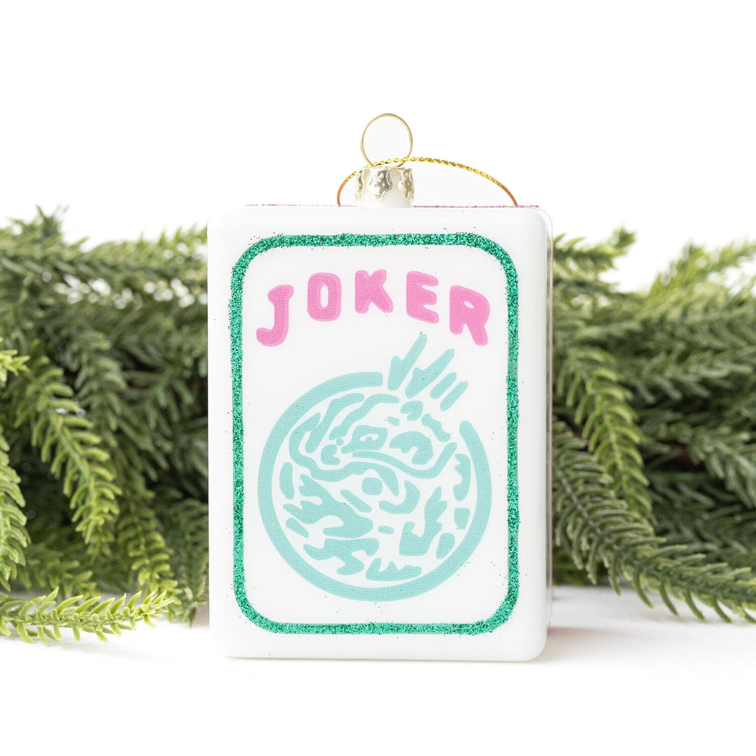 Glass Ornament - Large Mahjong Tile Ornament 8 Oak Lane 