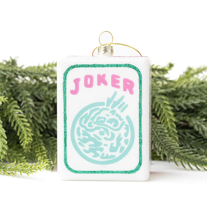 Glass Ornament - Large Mahjong Tile Ornament 8 Oak Lane 