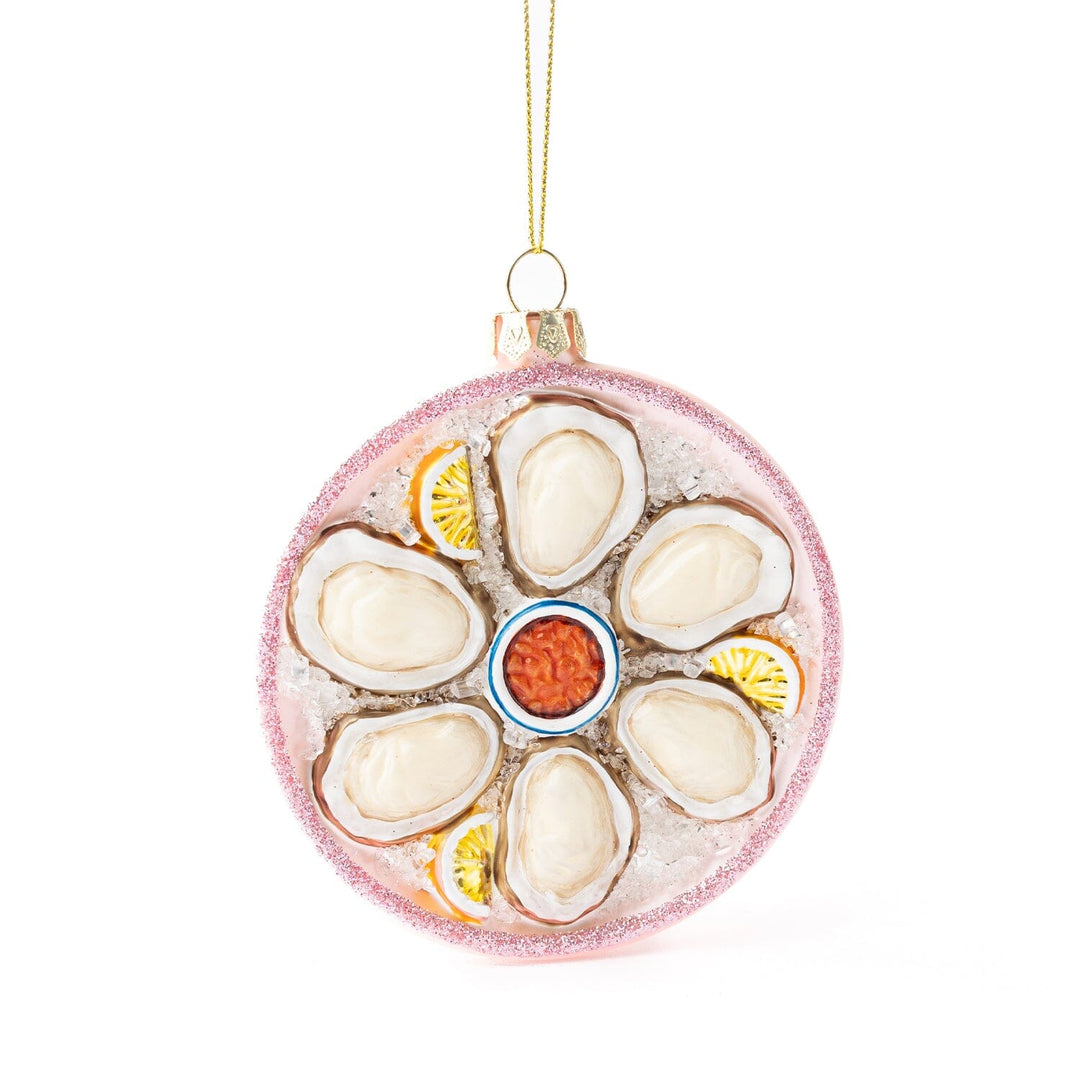 Glass Ornament - Oysters Ornament 8 Oak Lane 