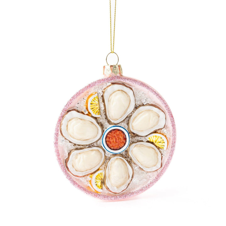 Glass Ornament - Oysters Ornament 8 Oak Lane 
