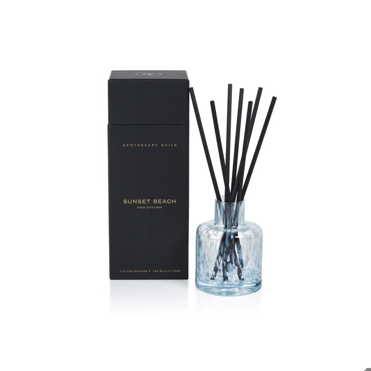 Glass Reed Diffuser - Sunset Beach Diffuser Zodax 