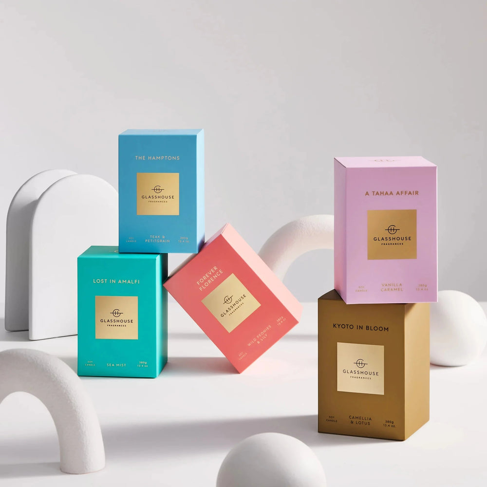 Glasshouse 380g Candle - The Hamptons Candle Glasshouse Fragrances 