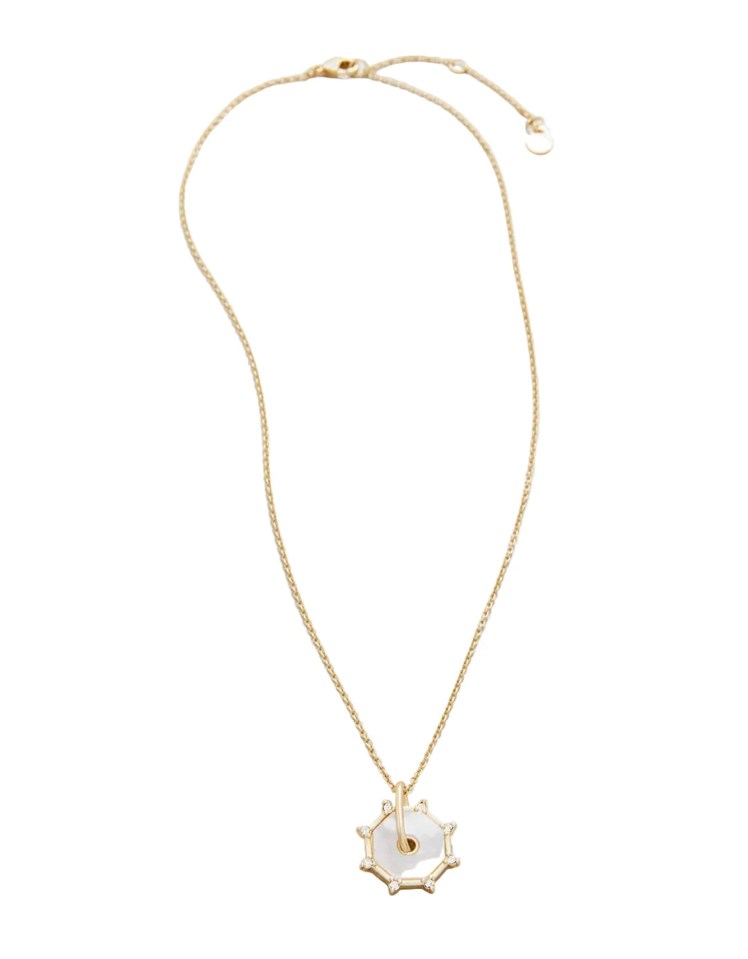 Going Places Necklace - Mother of Pearl Womens Necklace Spartina 