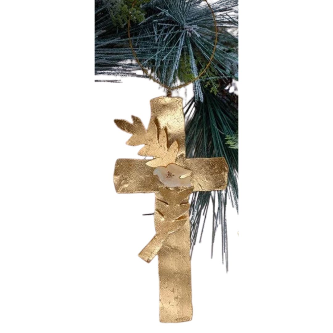 Gold Cross Ornaments Christmas Ornament Trade Cie 1 