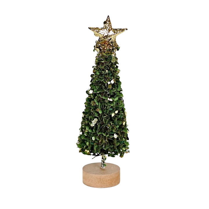 Gold Glittered Boxwood Mini Trees Christmas Decor Impressive Enterprises Large 