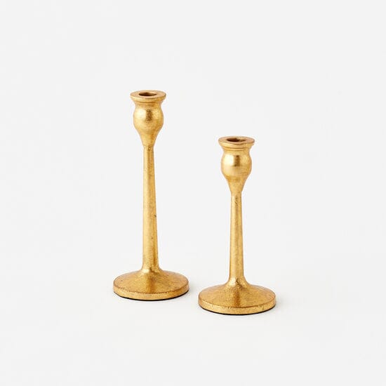 Gold Taper Candle Holder Candle Holders 180 Degrees 