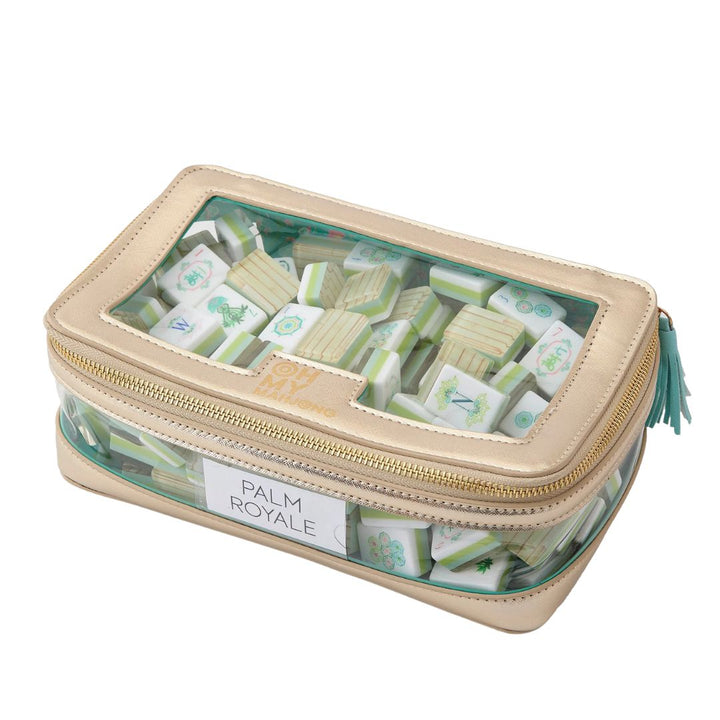 Gold Tile Storage Bag Game Oh My Mahjong 
