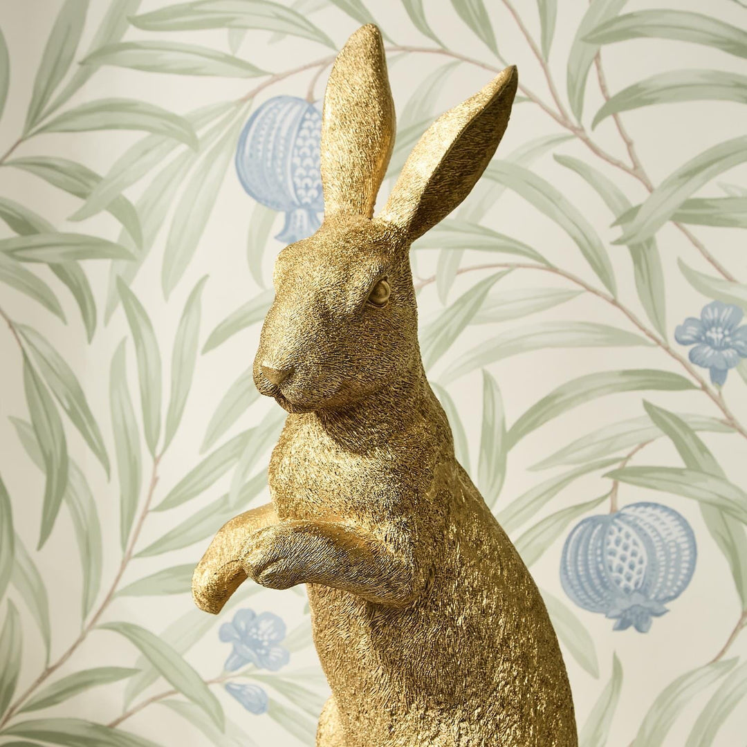 Golden Bunny Decor Easter Decorations Two's Company 