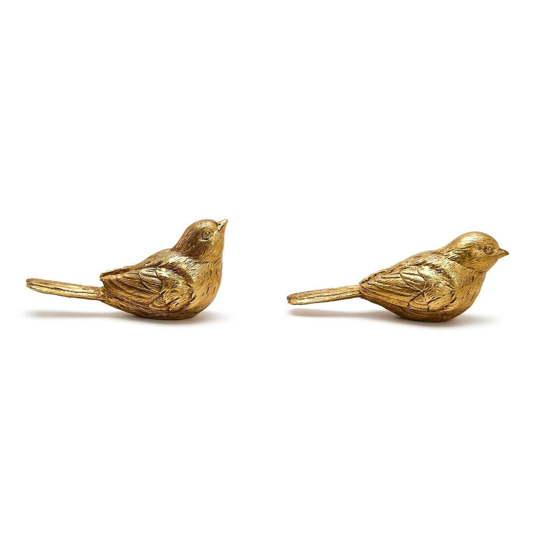 Golden Resin Birds Home Decor Two's Company 