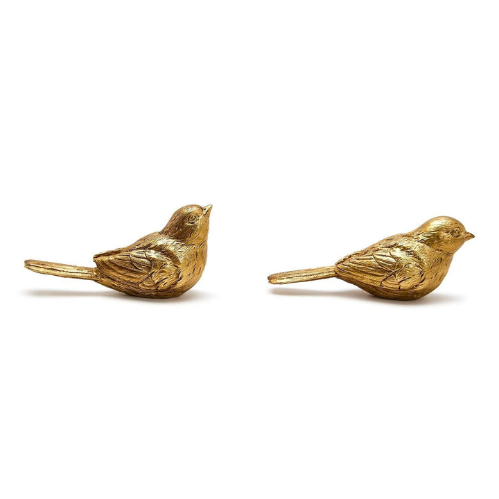 Golden Resin Birds Home Decor Two's Company 