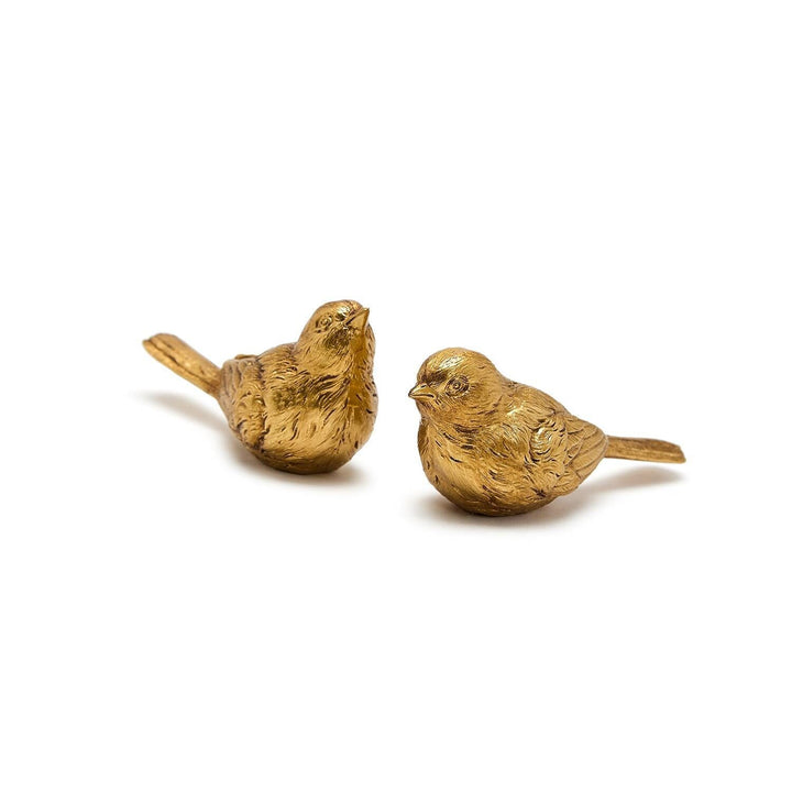 Golden Resin Birds Home Decor Two's Company 