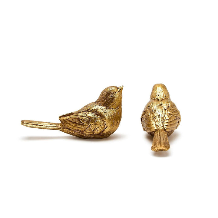 Golden Resin Birds Home Decor Two's Company 